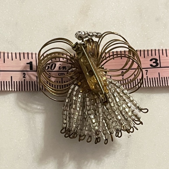 Vintage Handcrafted Wire Angel Brooch - Picture 11 of 13